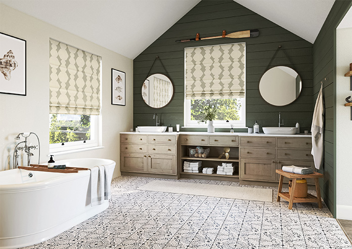 Construct, Clay - Twist&Fit Roman Blind - Image 6